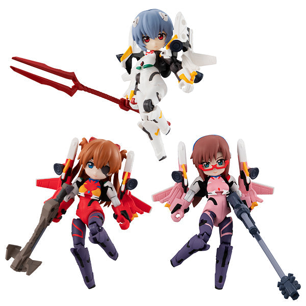 Evangelion Shin Gekijouban: Q - Ayanami Rei - Souryuu Asuka Langley - Makinami Mari Illustrious - Desktop Army Evangelion Shin Gekijouban (MegaHouse)