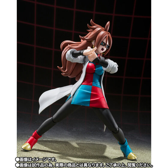 Dragon Ball FighterZ - Jinzouningen Nijuuichi-Gou (Android 21) - S.H.Figuarts - Lab Coat (Bandai Spirits) [Shop Exclusive]