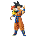 Dragon Ball Z - Son Gohan - Son Goku - Gigantic Series (Premium Bandai) [Shop Exclusive]