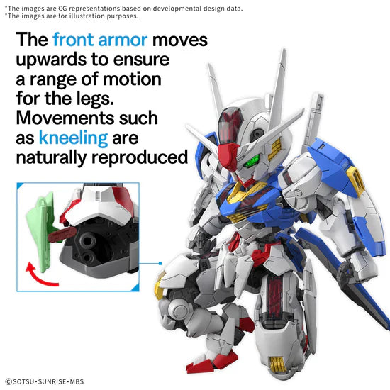 Bandai Mobile Suit Gundam The Witch From Mercury MGSD Gundam Aerial