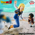 Dragon Ball Z MATCH MAKERS Android 18 VS Mr. Satan (VS Mighty Mask)