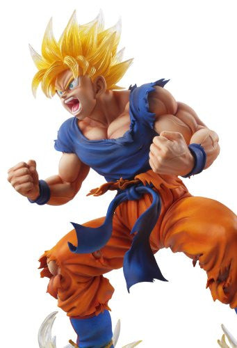 Dragon Ball Kai - Son Goku SSJ - Super Figure Art Collection - 1/8 - Ver. 2 Clear Hair Ver. (Medicos Entertainment)