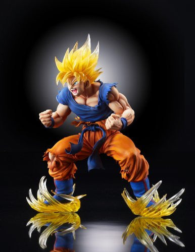 Dragon Ball Kai - Son Goku SSJ - Super Figure Art Collection - 1/8 - Ver. 2 Clear Hair Ver. (Medicos Entertainment)