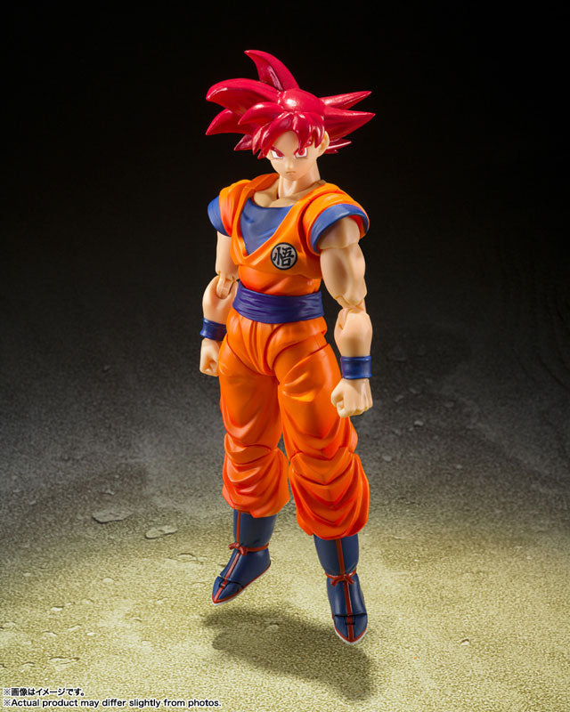 S.H.Figuarts Super Saiyan God Son Goku -The Saiyan God of Righteousness- "Dragon Ball Super"