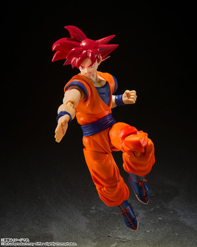 S.H.Figuarts Super Saiyan God Son Goku -The Saiyan God of Righteousness- "Dragon Ball Super"