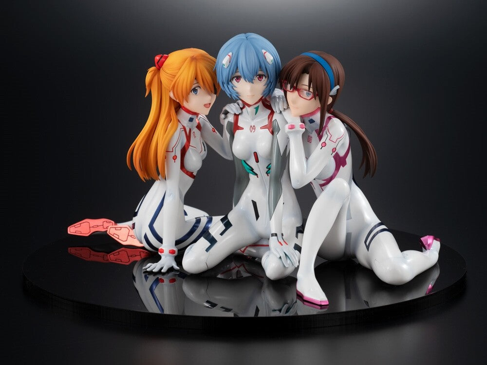 Shin Evangelion Gekijouban:|| - Ayanami Rei - Makinami Mari Illustrious - Souryuu Asuka Langley - KDcolle - 1/8 - Newtype Cover ver. (Good Smile Company, Kadokawa, Our Treasure)