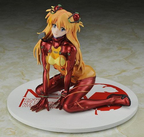 Evangelion Shin Gekijouban - Souryuu Asuka Langley - 1/7 - Test Plug Suit ver., Metallic Red (Aizu Project)　