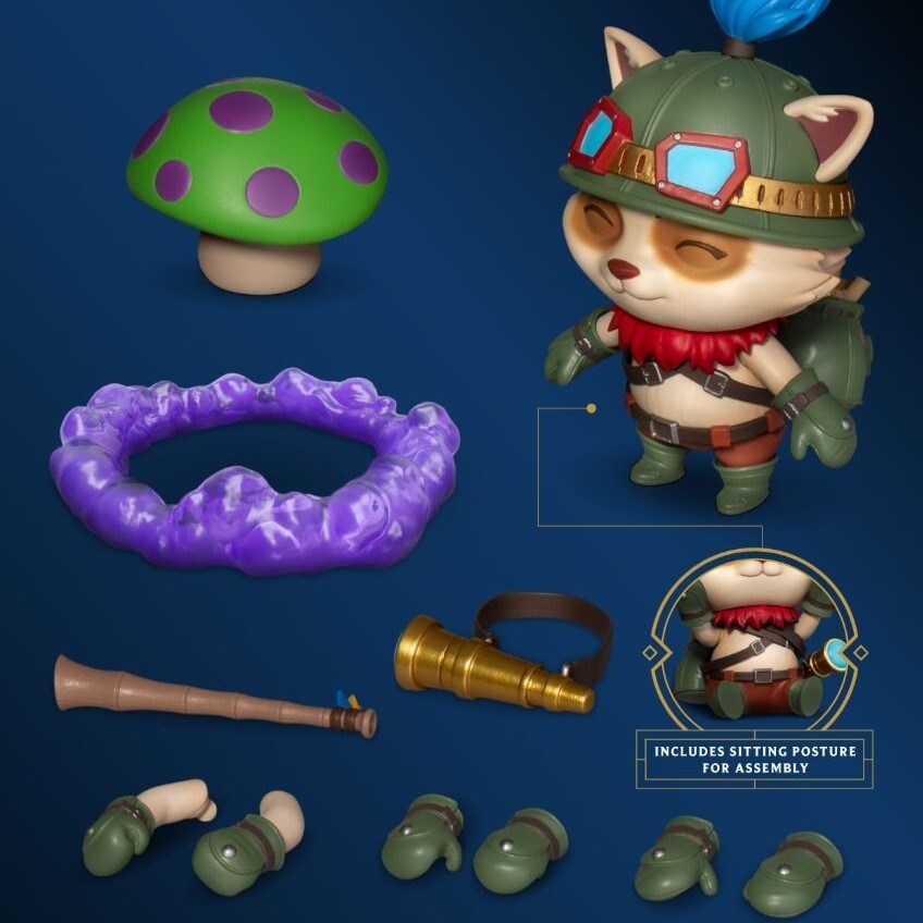 League of Legends - Teemo - Egg Attack Action (114) (Beast Kingdom)