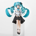 Cinnamoroll - Piapro Characters - Hatsune Miku - Milk - Hatsune Miku x Cinnamoroll - Premium Chokonose Figure - Sumashi Ver. (SEGA)