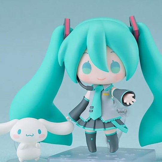Cinnamoroll - Vocaloid - Hatsune Miku - Hatsune Miku x Cinnamoroll - Nendoroid (#2306) - Cinnamoroll Collaboration Ver. (Good Smile Company)