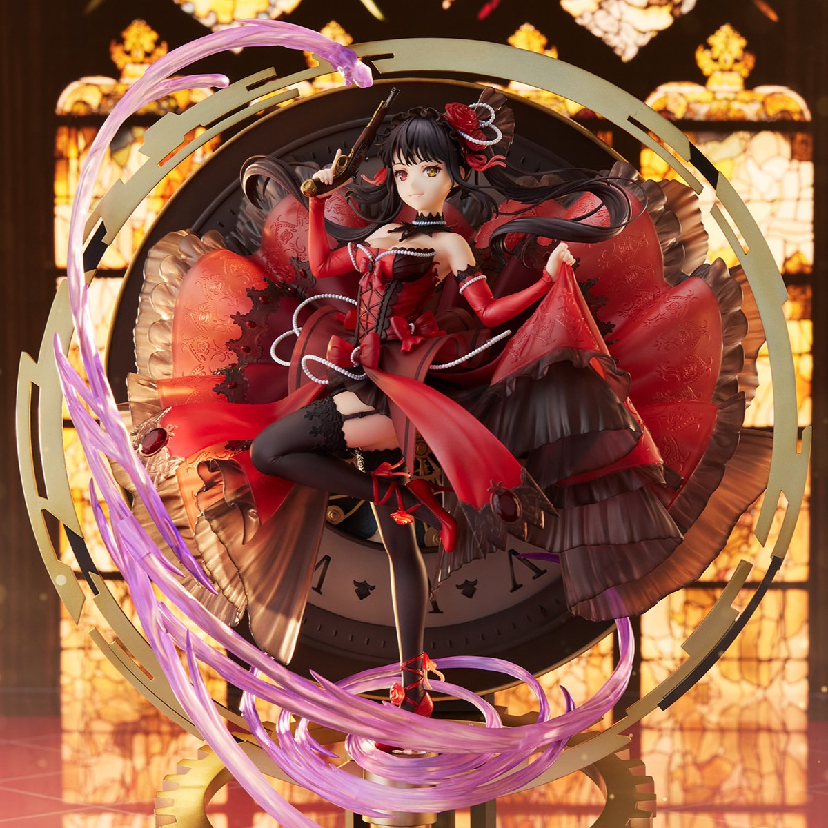 Date A Bullet - Tokisaki Kurumi - Shibuya Scramble Figure - Pigeon Blood Ruby Dress Ver. (Alpha Satellite, eStream)