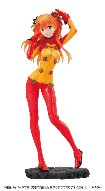 Evangelion Shin Gekijouban - Souryuu Asuka Langley - Evangelion Gasha Portraits Premium - Clear Hair&Solid Hair - Set Of 4 (Bandai)
