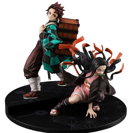 Demon Slayer - Kamado Nezuko & Kamado Tanjirou - Precious G.E.M. - Kamado Kyoudai Set (MegaHouse)