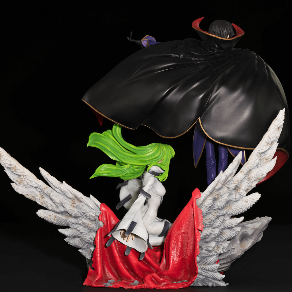 Code Geass - Hangyaku no Lelouch - C.C. - Lelouch Lamperouge (Kitsune Statue)