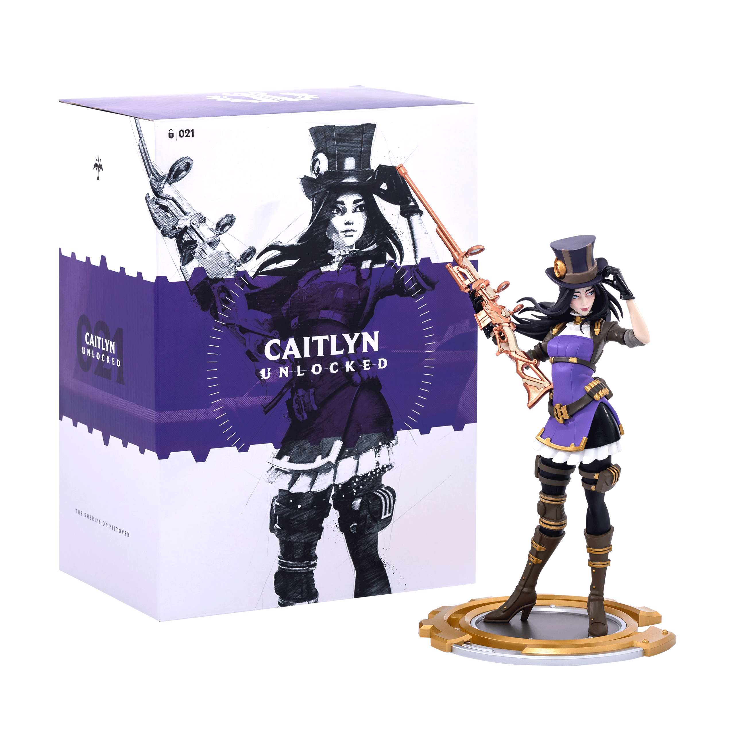 League of Legends - Caitlyn - Unlocked (#21) (Pure Arts, Riot Games)
