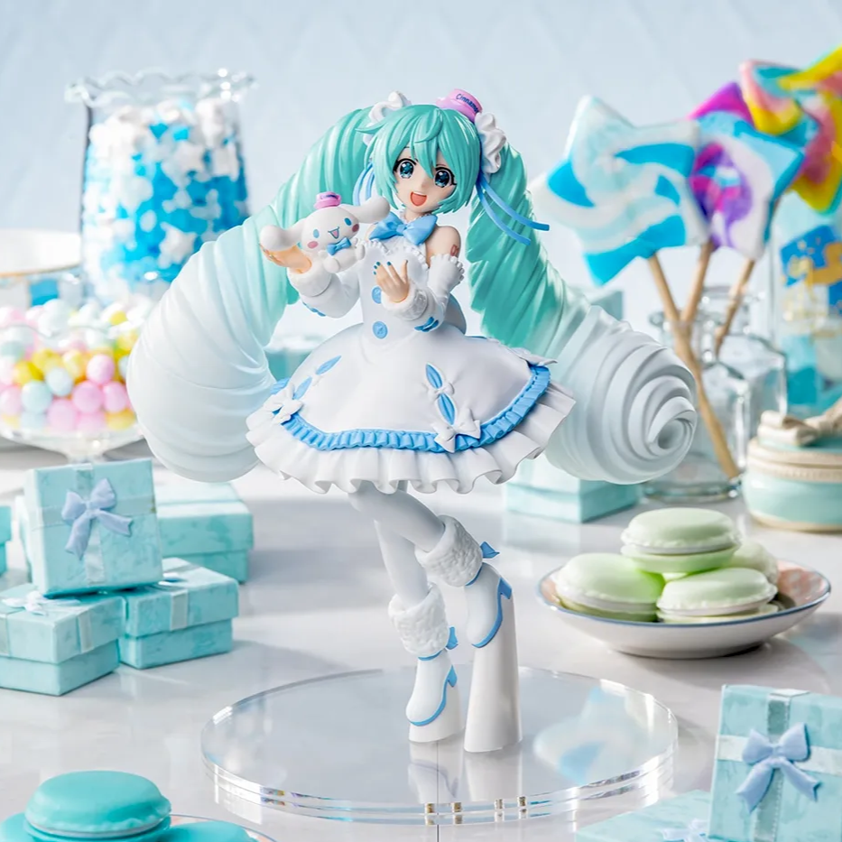 Cinnamoroll - Piapro Characters - Hatsune Miku - Hatsune Miku x Cinnamoroll - Luminasta - White Dress Ver. (SEGA)