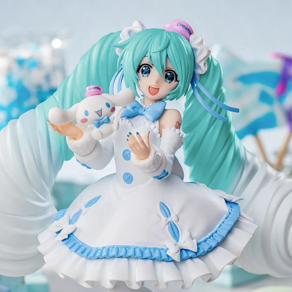 Cinnamoroll - Piapro Characters - Hatsune Miku - Hatsune Miku x Cinnamoroll - Luminasta - White Dress Ver. (SEGA)