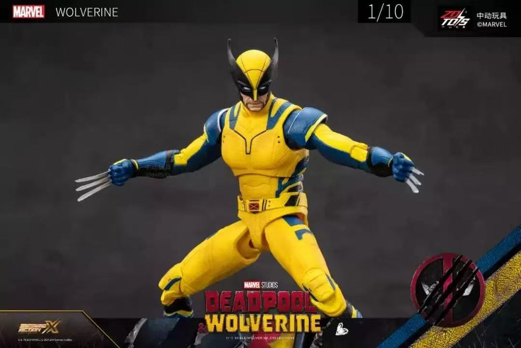 ZD Toys Marvel Deadpool & Wolverine Wolverine 1/10 Action Figure