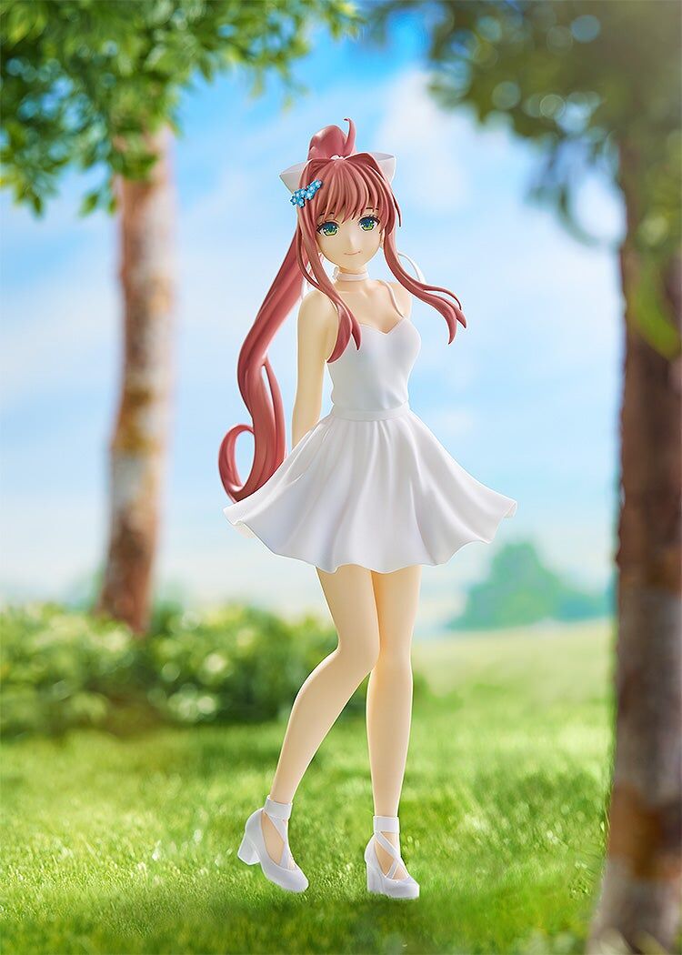 Doki Doki Literature Club! - Monika - Pop Up Parade - White Dress Ver. (Good Smile Company)