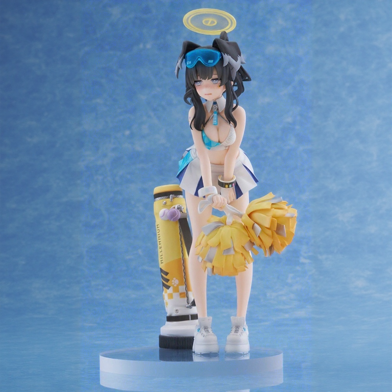 Blue Archive - Nekozuka Hibiki - Golden Head - Cheerleader (Alice Glint, Thousand)