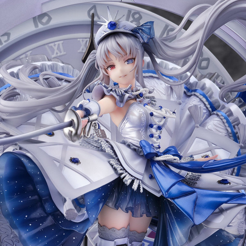 Date A Live Fragment: Date A Bullet - White Queen - Shibuya Scramble Figure - Royal Blue Sapphire Dress Ver. (eStream)
