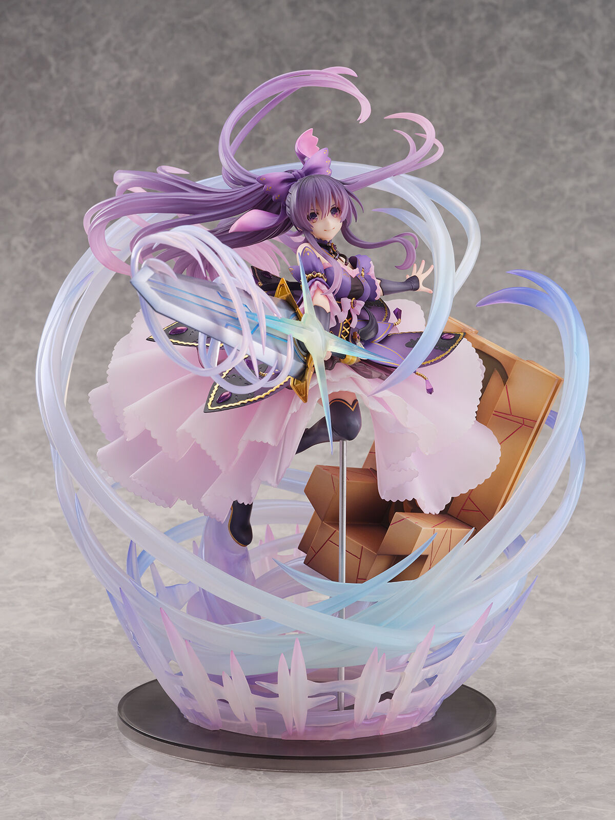 Date A Live - Yatogami Tohka - Shibuya Scramble Figure - Princess Amethyst Dress Ver. (CyberZ, eStream)