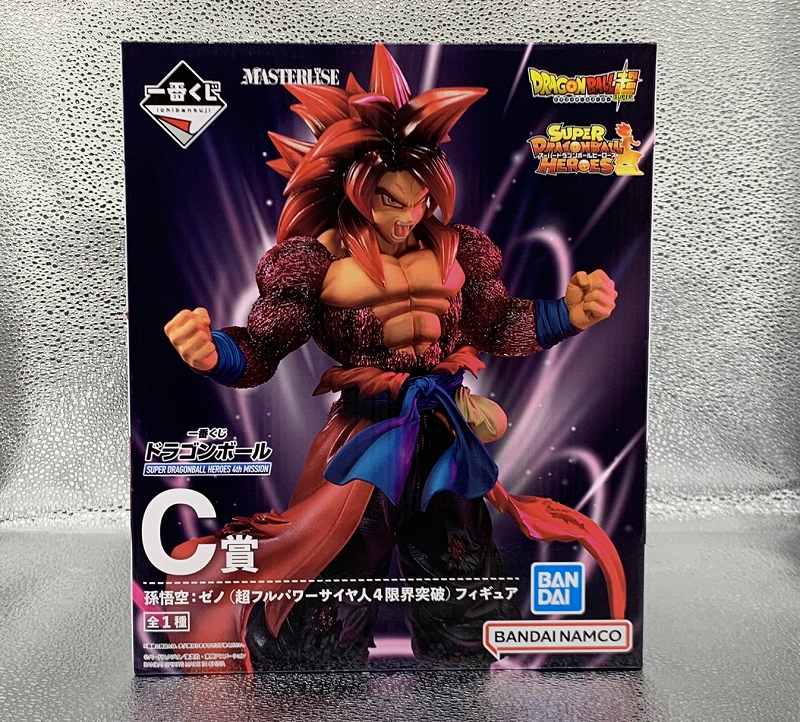 Ichiban Kuji Dragon Ball SUPER DRAGONBALL HEROES 4th Mission C Award Son Goku: Zeno Super Full Power Saiyan 4 Limit Figure 62520